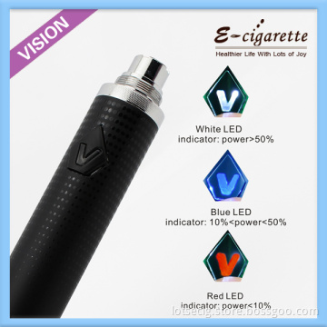2014 Most Popular E Cigarette Battery 1600mAh EGO Twist Battery with Variable Voltage 3.3V to 4.8V